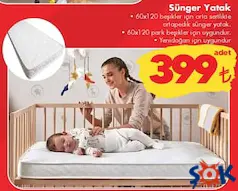 BEBEKONFOR SÜNGER YATAK 60X120 CM indirimli fiyat BEBEKONFOR SÜNGER YATAK 60X120 CM fiyat ve kampanya bilgisi